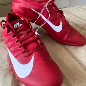Nike Zoom Rival S Sprint Track Shoes Size 12.5 Red
